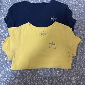 Guy Harvey Yellow and Navy T-Shirts